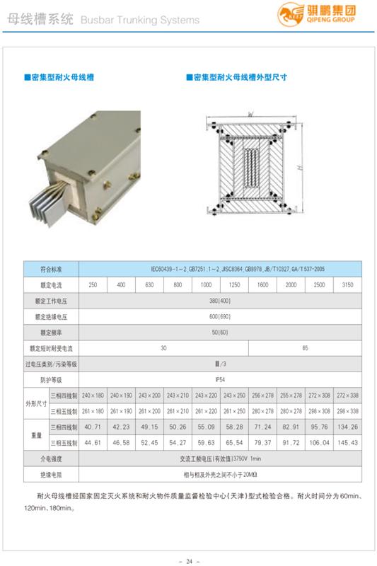 耐火母線說(shuō)明書(shū)
